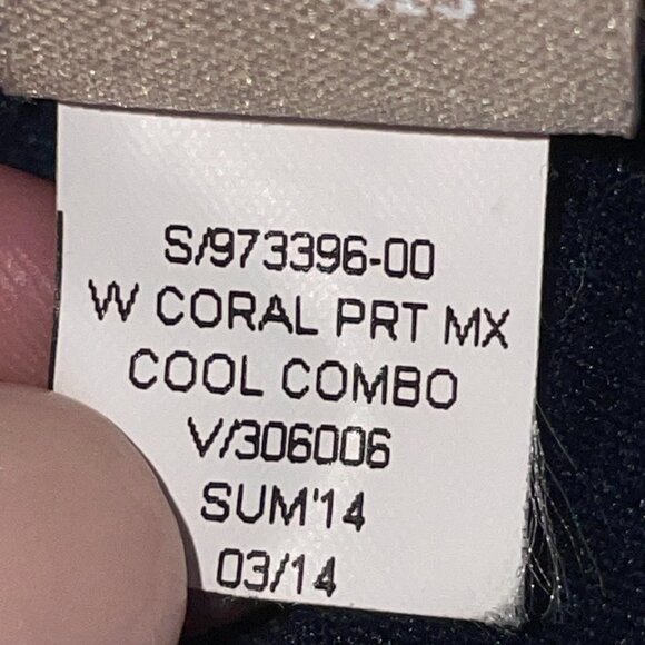 Banana Republic Blue Green Tan Patterned Spaghetti Strap Maxi Dress Size 6 - Picture 6 of 8